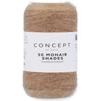 Katia Concept 50 Mohair Shades - 12 beige - Mohair Garen, Hobby en Vrije tijd, Breien en Haken, Ophalen of Verzenden, Nieuw