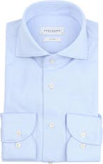Profuomo Knitted Overhemd Lichtblauw maat 41 Heren, Verzenden, Nieuw, Profuomo