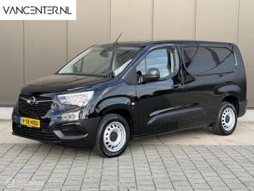 Opel Combo 1.5D L2 Lang Carplay Trekhaak Airco Zwart, Stof, Gebruikt, Zwart, Onderhoudsboekje