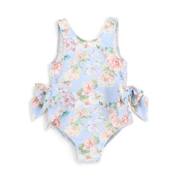 Angels Face Carly Garden Flower Print Swimsuit Pretty Blue, Ophalen of Verzenden, Nieuw