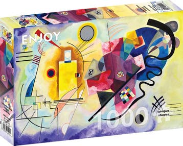 Wassily Kandinsky - Geel Rood Blauw Puzzel (1000 stukjes) |, Verzenden, Nieuw
