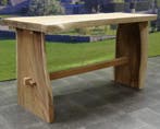 Boomstam bartafel 260x75xH110 cm - bladdikte 8 cm, Ophalen of Verzenden, Nieuw