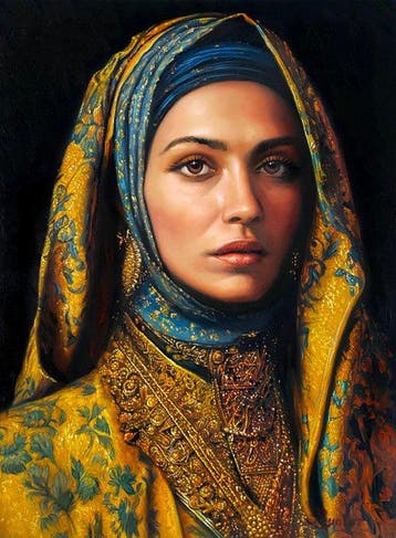 Leon Poynter (1970) - Zarina - Golden radiance crowned with, Antiek en Kunst