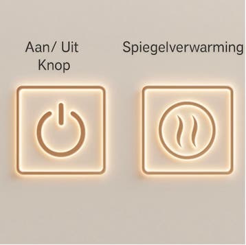 SALE - Varden 80 x 50 - Frameloos - Spiegel - Rechthoek -, Ophalen of Verzenden, Nieuw