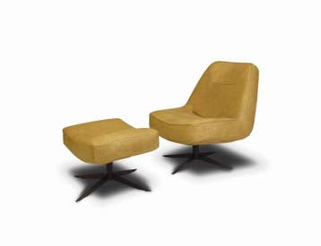 Fauteuil Ego - fauteuils - Geel, Nieuw, Leer