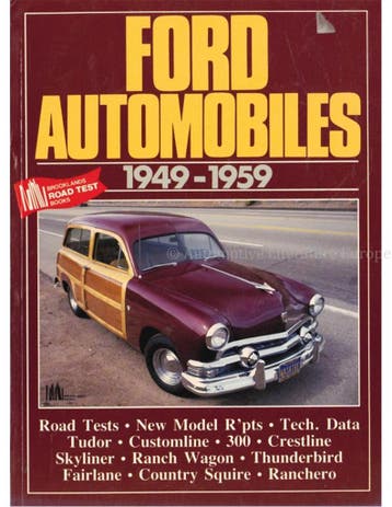 FORD AUTOMOBILES 1949-1959 (BROOKLANDS ROAD TEST), Nieuw, Ford, Author