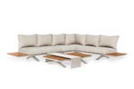 SUNS Stockholm hoekbank Camel Sand frame met Pebble Desert, Ophalen of Verzenden, Nieuw