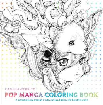 Pop Manga Coloring Book | C Derrico | Nieuw, Ophalen of Verzenden, Nieuw, C D'errico
