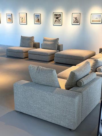 Flexform Groundpiece Modulaire Bank I NIEUWSTAAT + Garantie, Huis en Inrichting, 300 cm of meer, Ophalen of Verzenden, Zo goed als nieuw