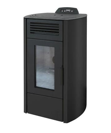 Pelletkachel 7 kW WO70 directe verwarming Extrastove Italië, Nieuw, Ophalen of Verzenden, Pelletkachel, Vrijstaand