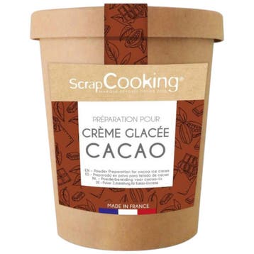 ScrapCooking IJsmix Cacao 185g, Verzenden, Nieuw