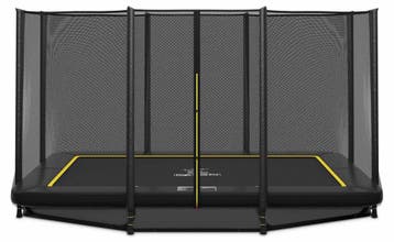 Ingraaf Trampoline Magic Circle Pro Black 244 x 366 cm met, Ophalen of Verzenden, Nieuw