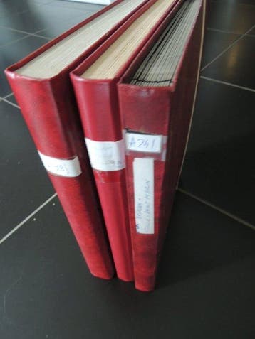 Spanje en Vaticaanstad - Verzameling / Lot en 3 ordners, Gestempeld