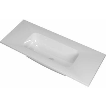 INK Reflekt Wastafel Polystone Midden Zonder Kraangat -, Ophalen of Verzenden, Nieuw