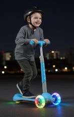 IQOO - Step - met LED Wielen - Blauw Autoped - Laagste prijs, Verzenden, Nieuw, Gewone step, Iqoo