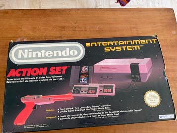 Nintendo - Nes - Videogameconsole + games, Nieuw