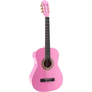 LaPaz 002 PI 3/4 klassieke gitaar roze, Muziek en Instrumenten, Verzenden, Nieuw