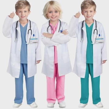 Kinders Dokter en Verpleegster Kostuum Set - Speelgoed Medis, Verzenden, Nieuw