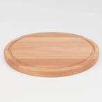HOCHO Snijplank – Beukenhout – Ø 220x15 mm – Met Sapg, Ophalen of Verzenden, Nieuw