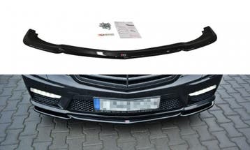 Voorspoiler Mercedes E63 AMG W212 Maxton Design glans zwart, Auto-onderdelen, Ophalen of Verzenden, Nieuw