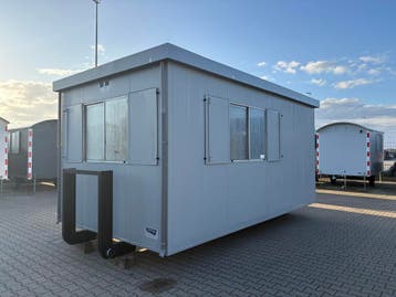 Kantoorunit 5 x 3 mtr met keuken en Toilet [ met optrekslede, Ophalen of Verzenden