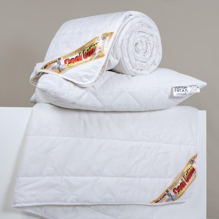 Cool Cotton katoen zomer dekbed, echt koel katoen dun zomers, Huis en Inrichting, Slaapkamer | Beddengoed, Wit, Nieuw, Deken of Dekbed