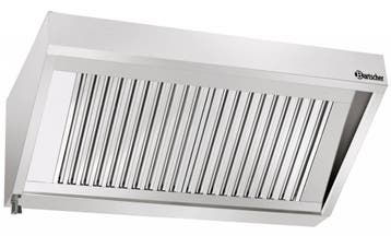 Bartscher RVS Afzuiger zonder Motor | 160x70x45 cm, Verzenden, Nieuw in verpakking