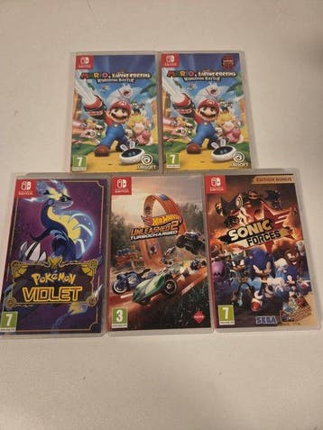 Nintendo - Switch - 5x Nintendo Switch Games (Pokemon &, Nieuw