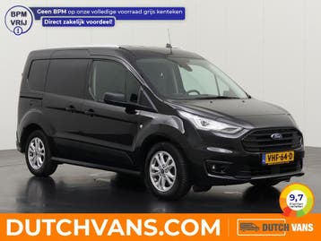 Ford Transit Connect 1.5 Bestelbus 2020 L1 H1 Diesel, Auto's, Bestelauto's, Euro 6, Zwart, Nieuw, Ford