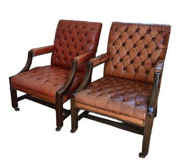 Fauteuil (2) - Leder