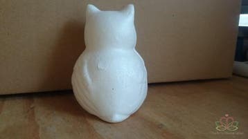 Styropor Piepschuim Isimo Uiltje 13 cm, Ophalen of Verzenden, Nieuw