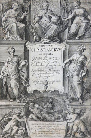 Antonio Albizzi - Dominicus und Raphael Custos nach J. M., Antiek en Kunst