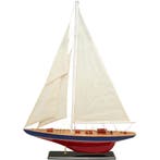 Zeilboot Model 65cm Blauw, Hobby en Vrije tijd, Modelbouw | Boten en Schepen, Ophalen of Verzenden, Nieuw