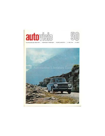 1966 AUTOVISIE MAGAZINE 50 NEDERLANDS, Nieuw, Author