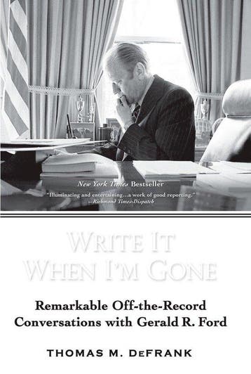 Write It When Im Gone 9780425223482 Thomas M. Defrank, Verzenden, Zo goed als nieuw, Thomas M. Defrank