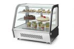 Arktic Koelvitrine | 160L | RVS/Zwart | 0°C/+6°C | Geforceer, Witgoed en Apparatuur, Koelkasten en IJskasten, Ophalen of Verzenden