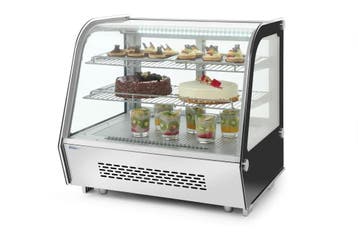 Arktic Koelvitrine | 160L | RVS/Zwart | 0°C/+6°C | Geforceer, Ophalen of Verzenden, Nieuw