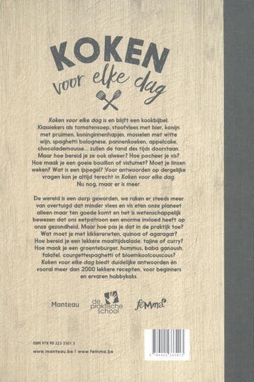 Koken voor elke dag 9789022333013 De Praktische School, Verzenden, Gelezen, De Praktische School