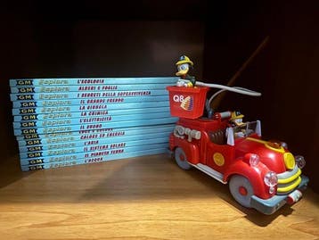 Disney - Speelgoed Lotto con l’autopompa di Paperino e, Antiek en Kunst