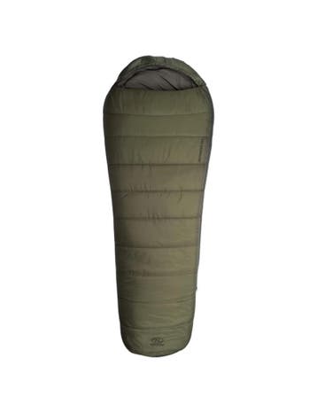 Highlander Forces mummyslaapzak Defender 450 -7°C - Groen, Verzenden, Nieuw