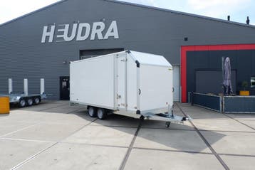 Humbaur gesloten plateauwagen 3500kg 518x203x209cm, Nieuw