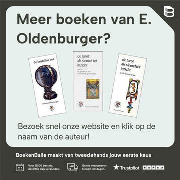 De tarot als sleutel tot inzicht / III De astrologische, Boeken, Verzenden, Zo goed als nieuw, E. Oldenburger