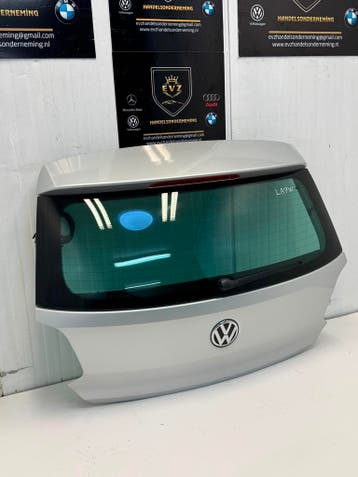 Achterklep VW Polo V 6R bj.2012 kleur grijs LA7W 2009/2017, Gebruikt, Achter, Volkswagen, Achterklep