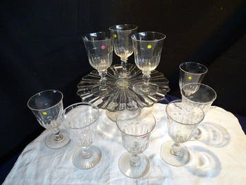 Baccarat - Drinkglas (9) - Kristal
