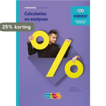 Calculaties en Analyses Theorieboek Niveau 3&4 - Henk, Verzenden, Zo goed als nieuw, Henk Tijssen