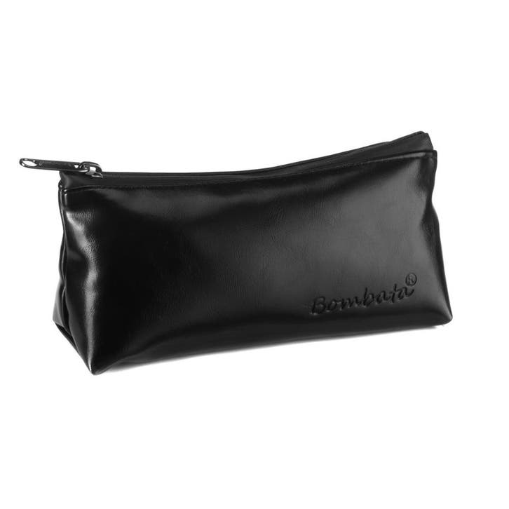 Bombata Evolution Triangular Etui - Kunstleer - Zwart, Diversen, Schoolbenodigdheden, Nieuw, Verzenden