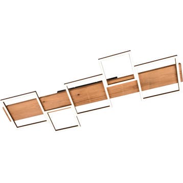 LED Plafondlamp - Plafondverlichting - Trion Harla - 42W -, Huis en Inrichting, Ophalen of Verzenden, Nieuw, Metaal, Overige fittingen