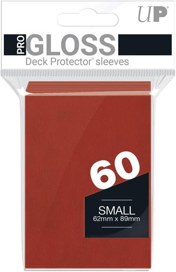Sleeves - Small Rood (62x89 mm) | Ultra Pro - Trading cards, Verzenden, Nieuw