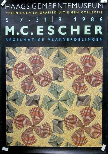 M.C. Escher - M.C. Escher - Regelmatige vlakverdelingen -, Antiek en Kunst