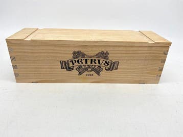 2018 Petrus - Pomerol - 1 Fles (0,75 liter), Nieuw